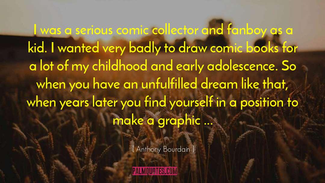 Illustration Emotion Kids Books quotes by Anthony Bourdain