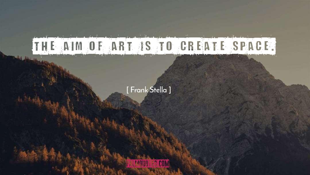 Illustration quotes by Frank Stella