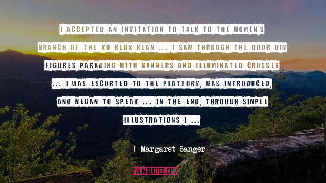Illustrations quotes by Margaret Sanger