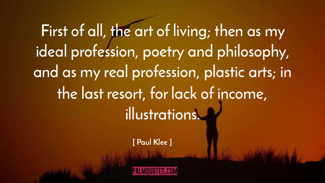 Illustrations quotes by Paul Klee