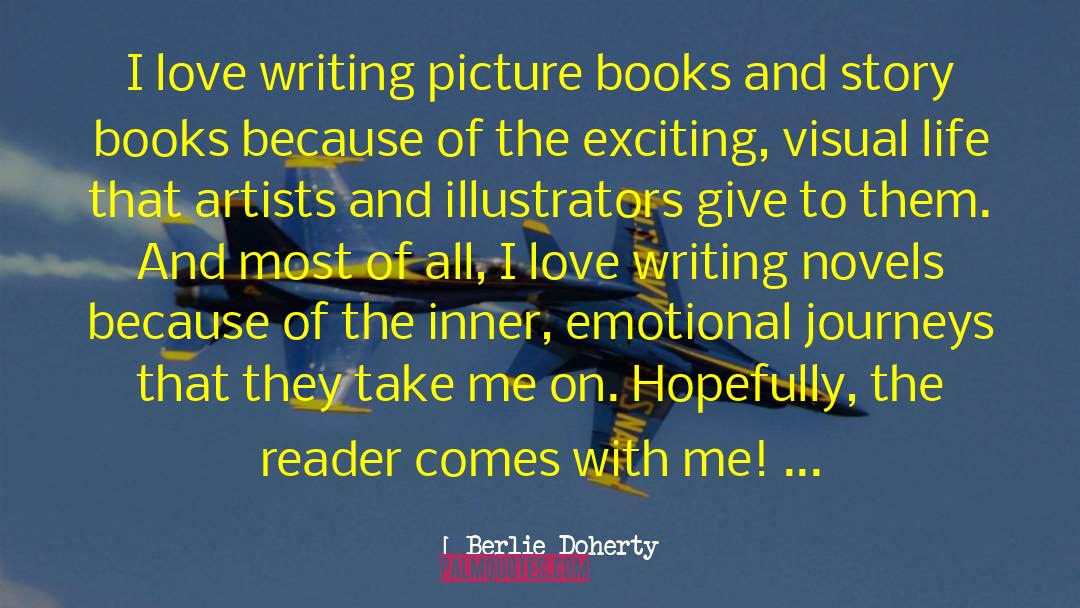 Illustrators quotes by Berlie Doherty