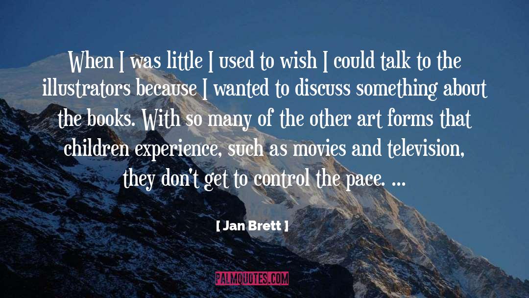 Illustrators quotes by Jan Brett