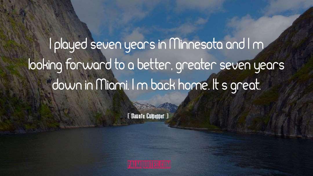 Im Back quotes by Daunte Culpepper