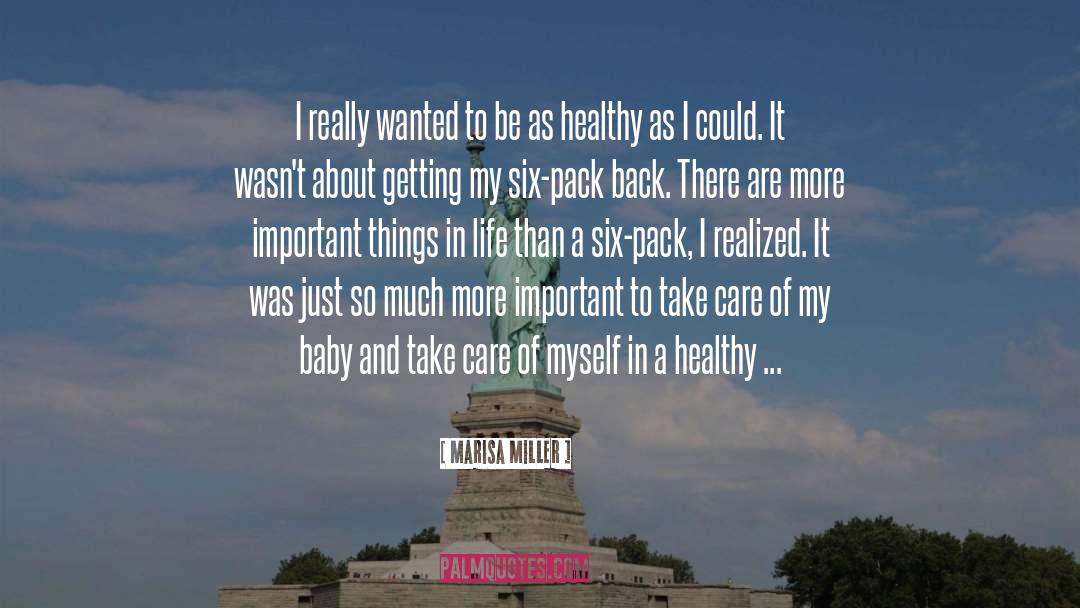 Im Back quotes by Marisa Miller