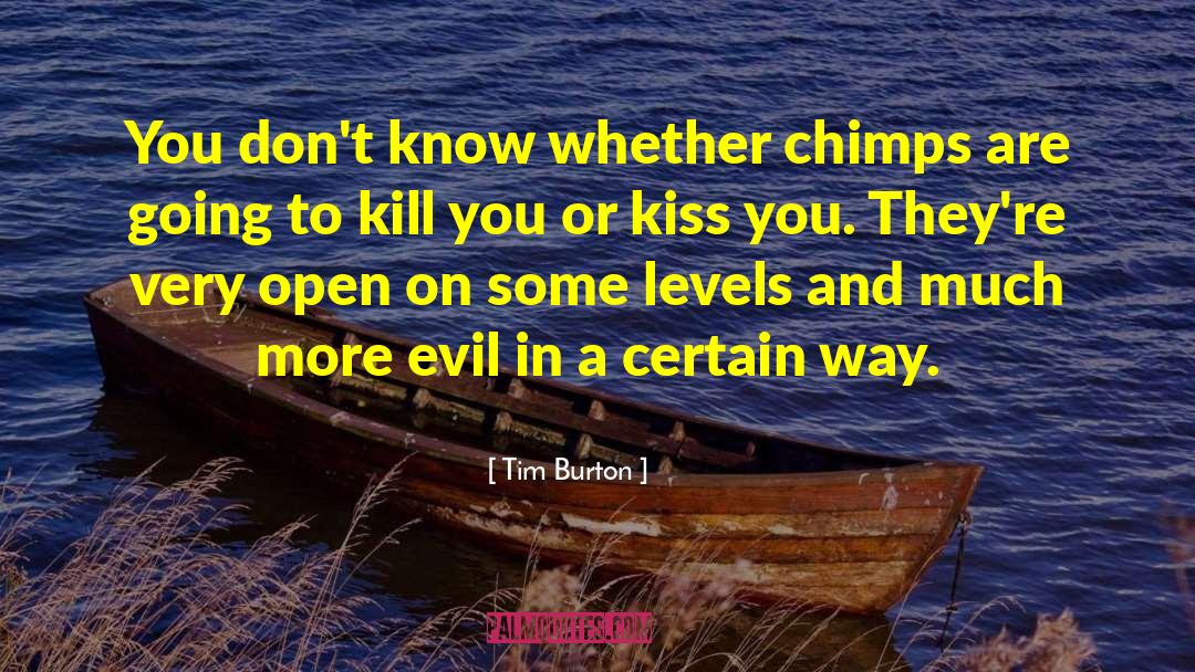 Im Going To Kill You quotes by Tim Burton