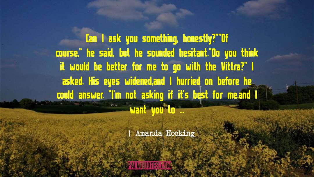 Im Here For You Sister quotes by Amanda Hocking