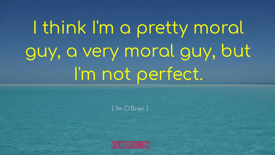 Im Not Perfect quotes by Tim O'Brien