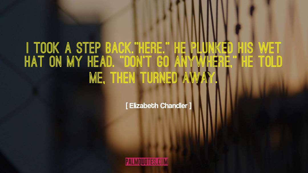Im So Wet For You quotes by Elizabeth Chandler