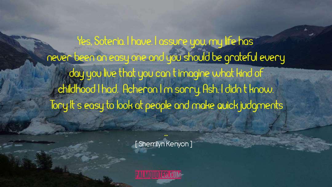 Im Sorry Pic quotes by Sherrilyn Kenyon