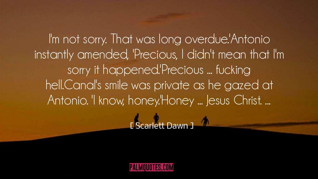 Im Sorry quotes by Scarlett Dawn