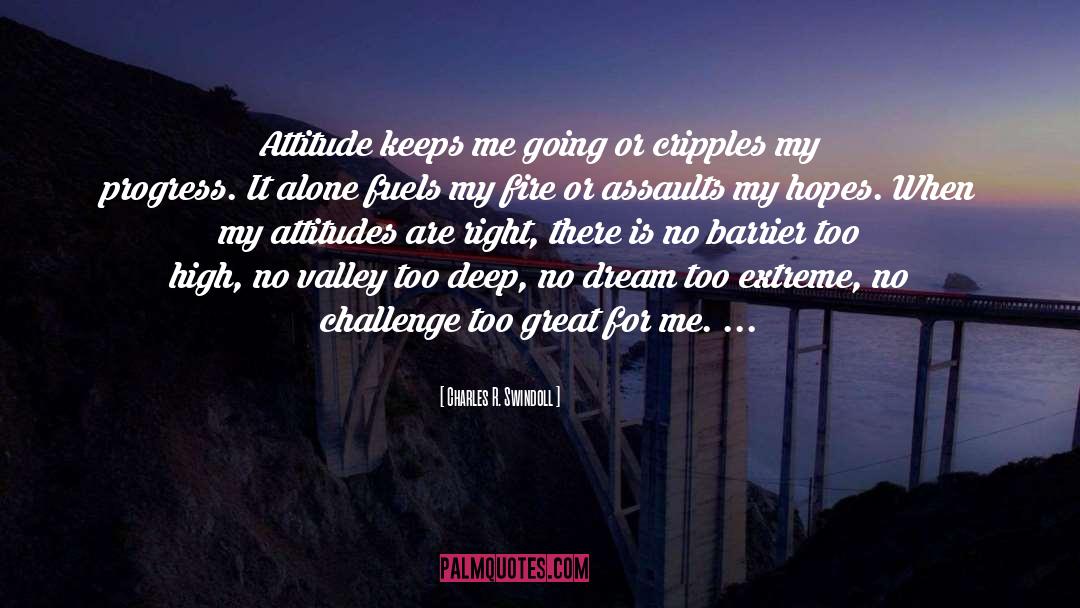 Im Too Deep quotes by Charles R. Swindoll