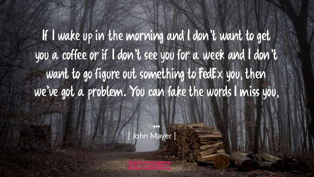 Ima Miss U quotes by John Mayer