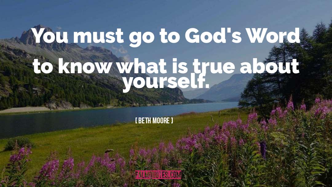 Image About Yourself quotes by Beth Moore