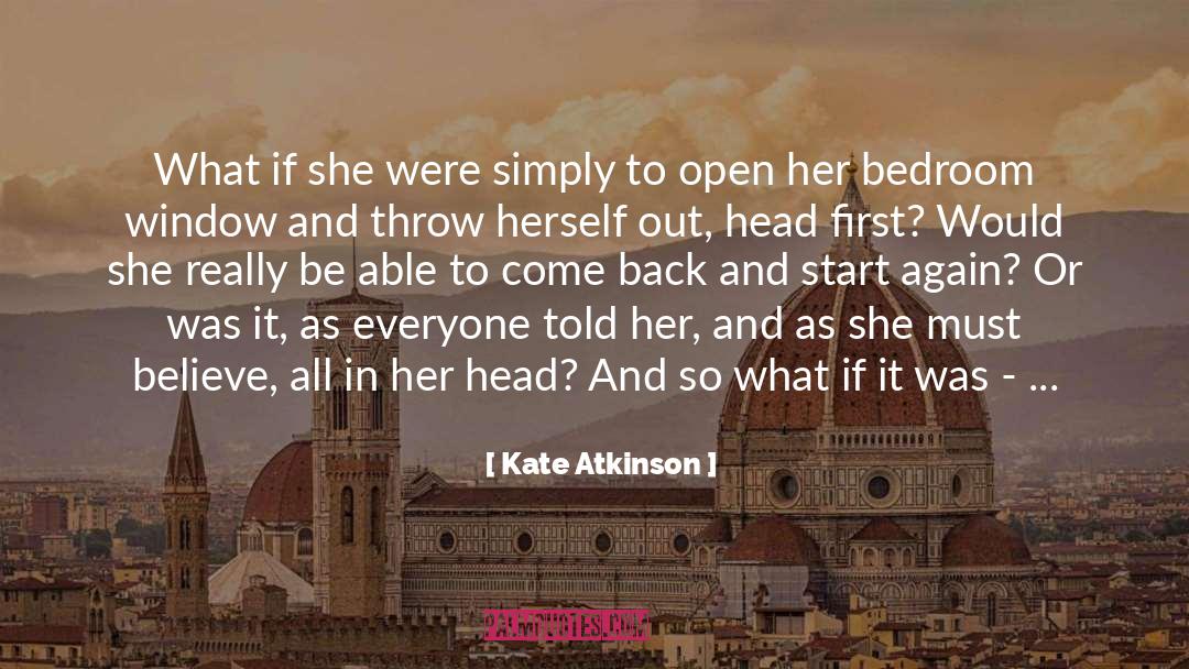 Image Versus Reality quotes by Kate Atkinson