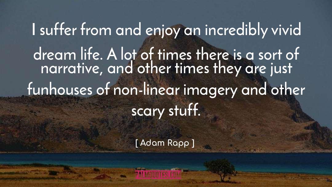 Imagery In 1984 quotes by Adam Rapp