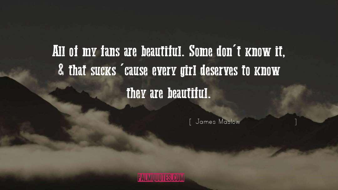Images Of Beautiful Girl quotes by James Maslow