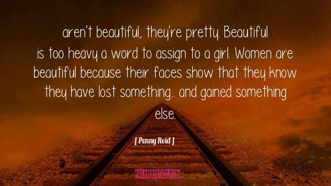 Images Of Beautiful Girl quotes by Penny Reid