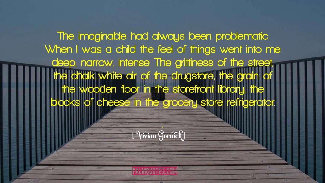 Imaginable quotes by Vivian Gornick