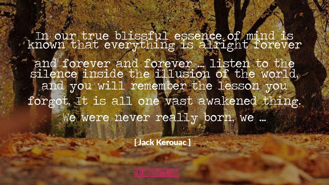 Imaginary quotes by Jack Kerouac
