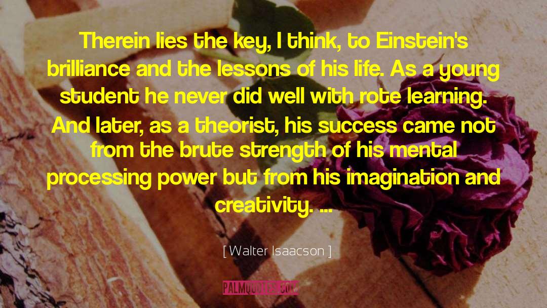 Imagination And Creativity quotes by Walter Isaacson