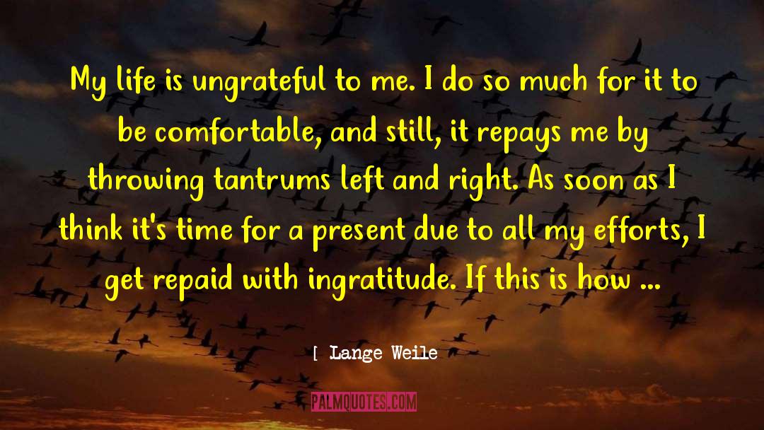 Imagination Comfort quotes by Lange Weile