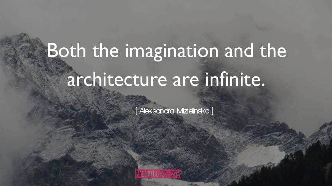 Imagination quotes by Aleksandra Mizielinska