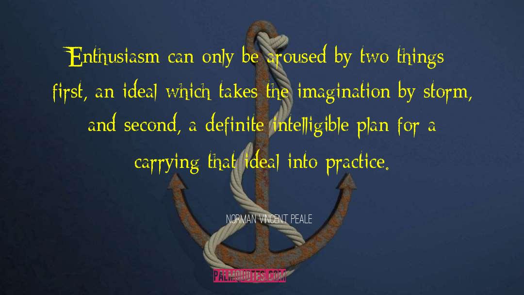 Imagination Reading quotes by Norman Vincent Peale