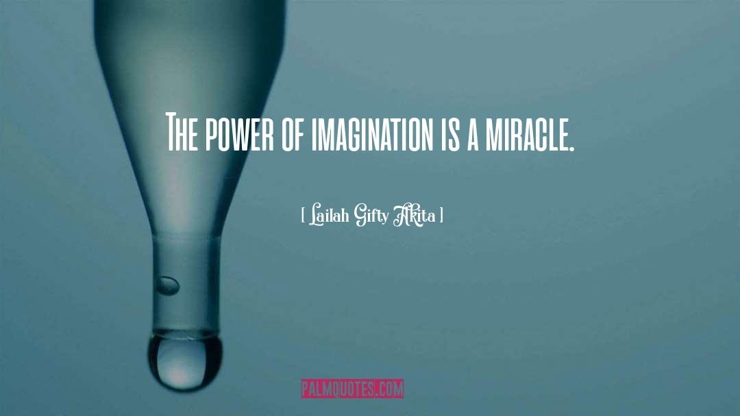 Imagination Reading quotes by Lailah Gifty Akita