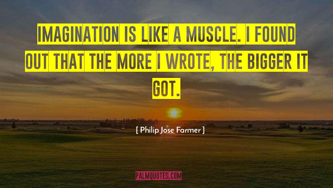 Imagination Writing quotes by Philip Jose Farmer