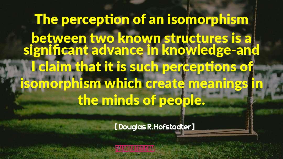 Imaginations And Perceptions quotes by Douglas R. Hofstadter