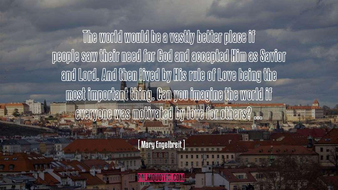 Imagine The World quotes by Mary Engelbreit