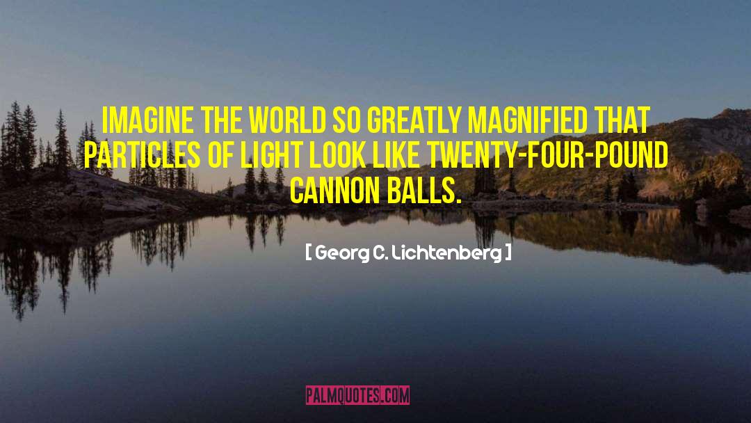 Imagine The World quotes by Georg C. Lichtenberg
