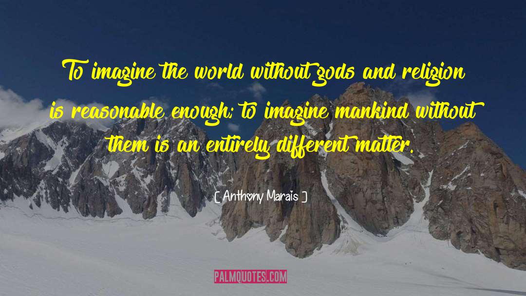 Imagine The World quotes by Anthony Marais