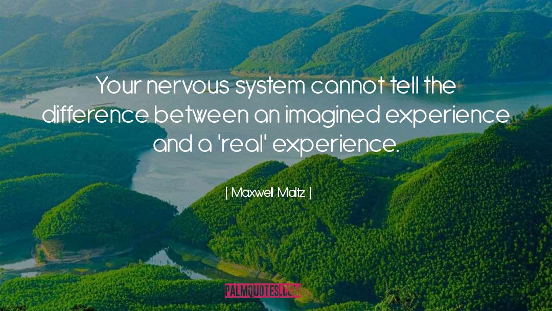 Imagined Experience quotes by Maxwell Maltz