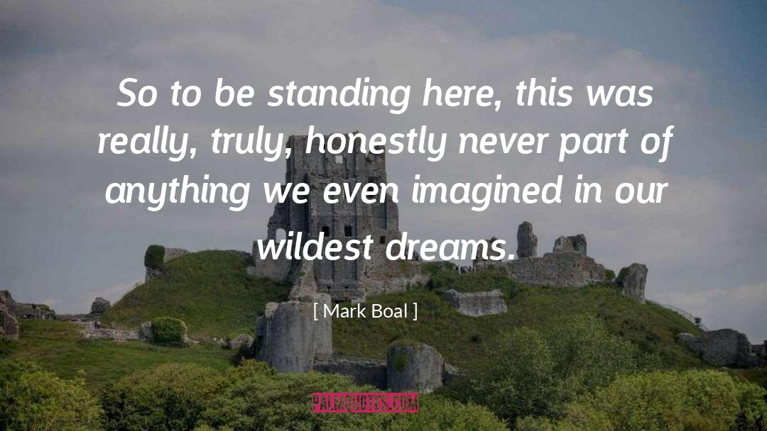 Imagined quotes by Mark Boal