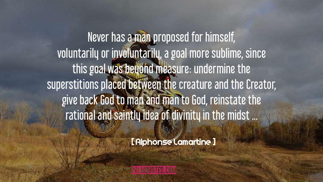 Imagining God quotes by Alphonse Lamartine