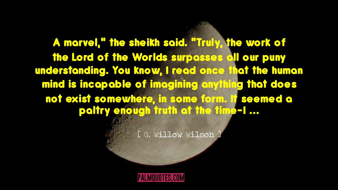 Imagining quotes by G. Willow Wilson