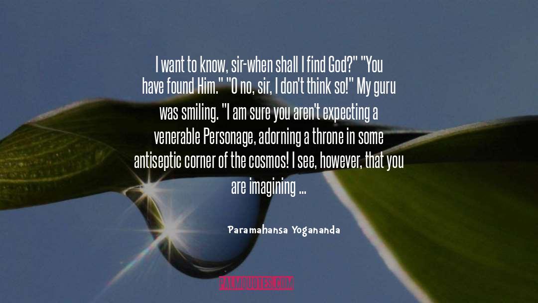 Imagining quotes by Paramahansa Yogananda