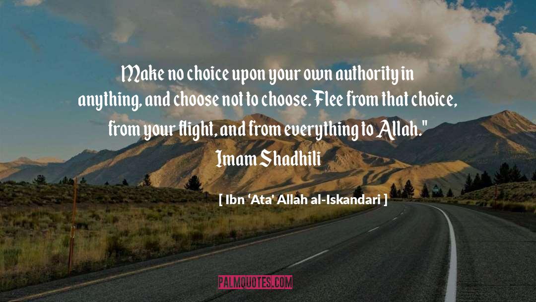 Imam quotes by Ibn ʻAta' Allah Al-Iskandari