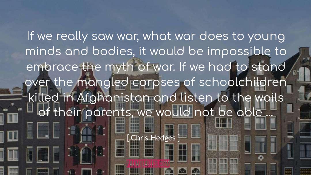 Imbibing quotes by Chris Hedges