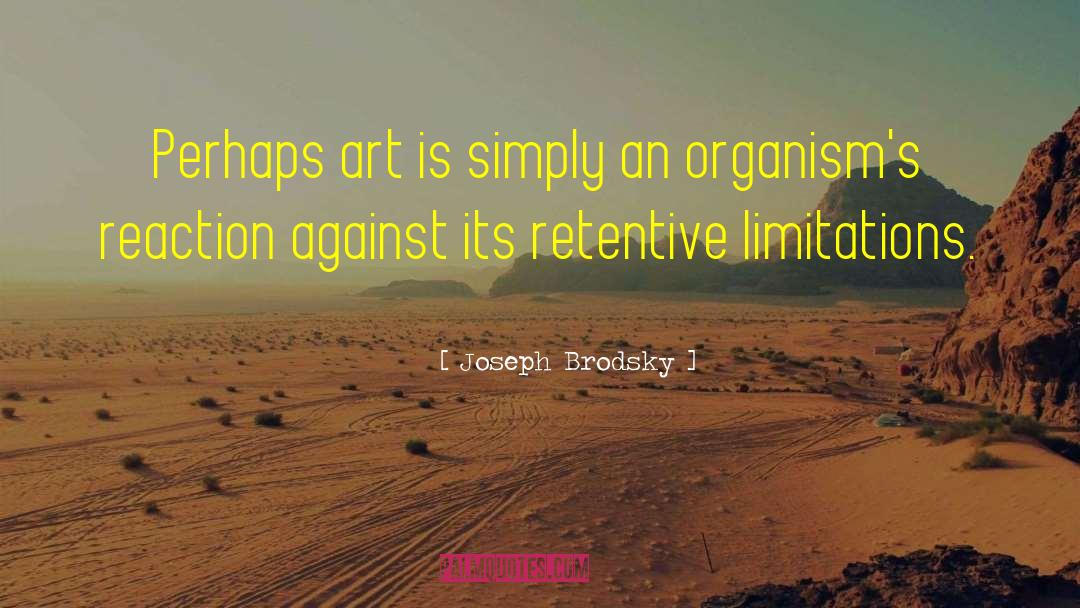 Imitation Is Limitation quotes by Joseph Brodsky