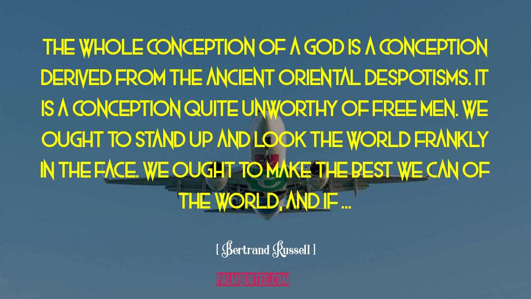 Immaculate Conception quotes by Bertrand Russell