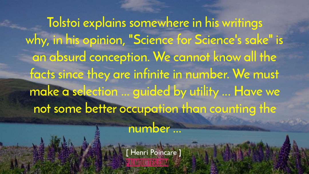 Immaculate Conception quotes by Henri Poincare