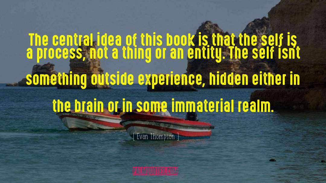 Immaterial quotes by Evan Thompson