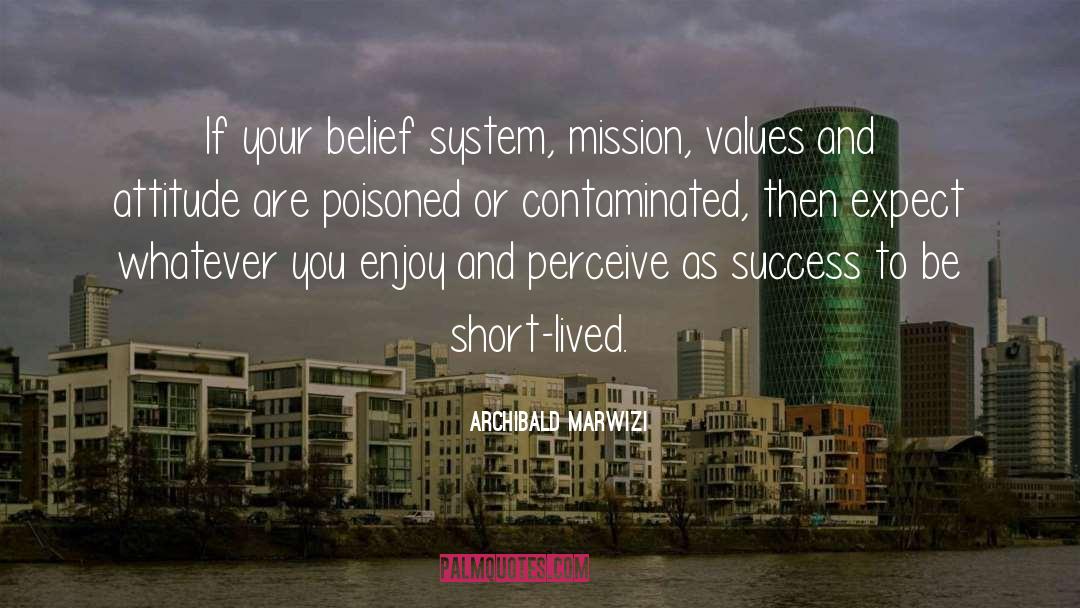 Immeasurable Attitude quotes by Archibald Marwizi