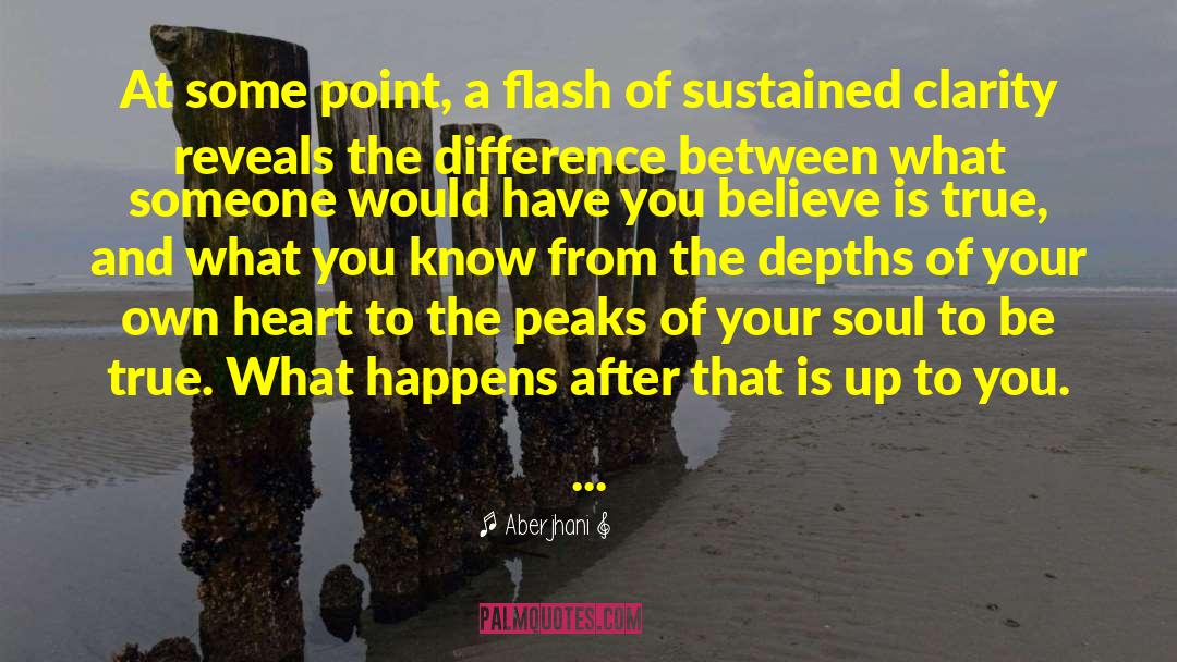 Immeasurable Depth Of A Heart quotes by Aberjhani