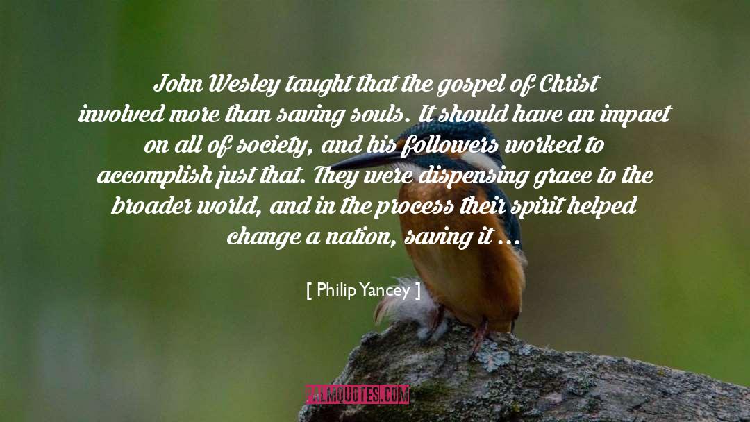 Immeasurable Gospel quotes by Philip Yancey