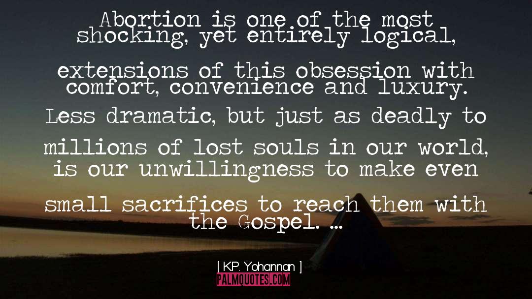 Immeasurable Gospel quotes by K.P. Yohannan