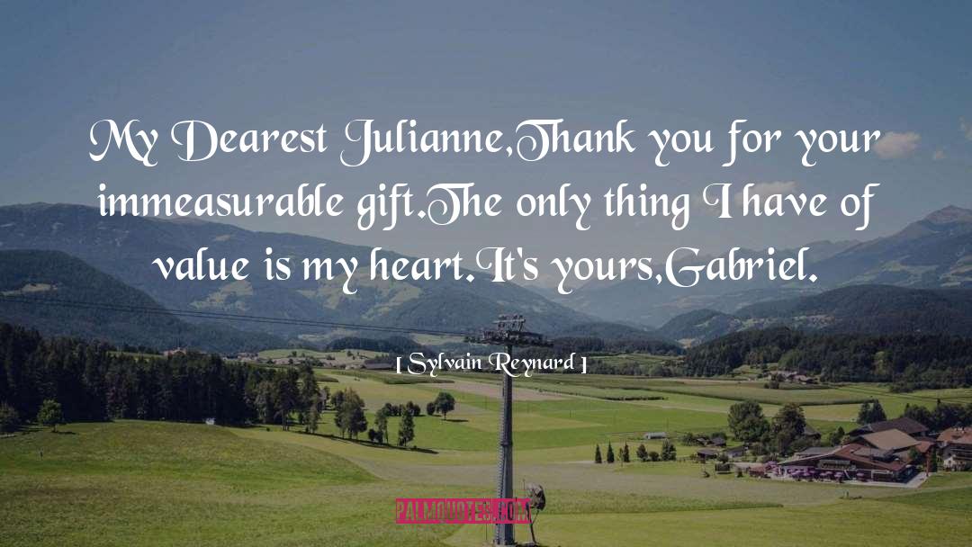 Immeasurable quotes by Sylvain Reynard