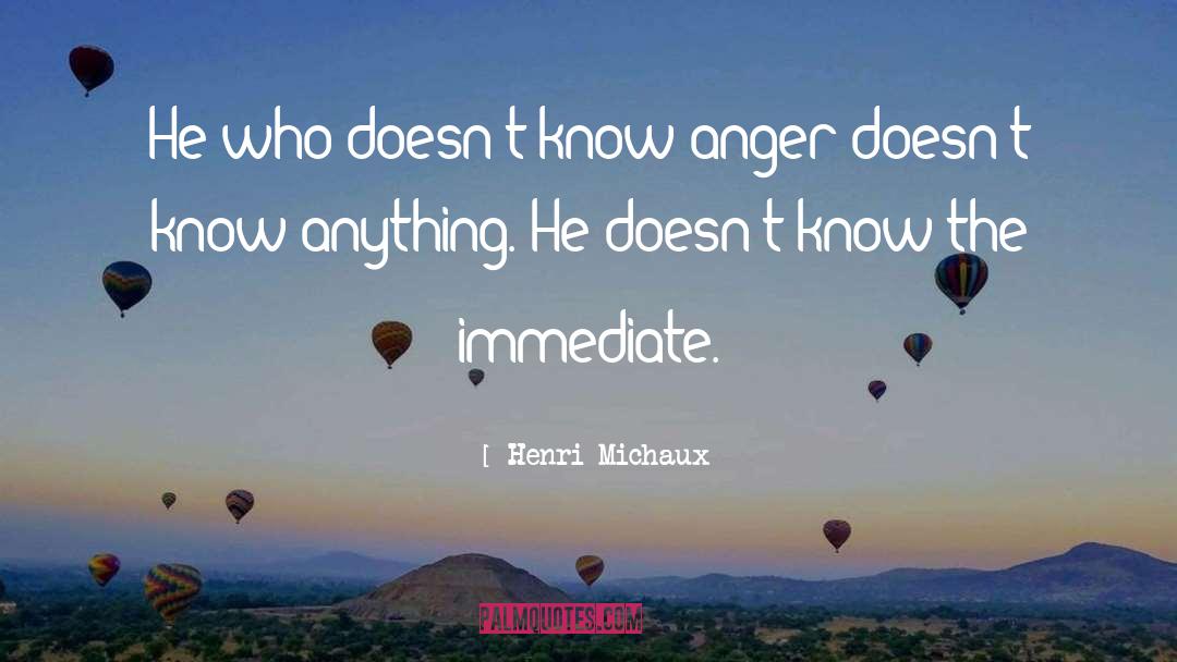 Immediate Connection quotes by Henri Michaux